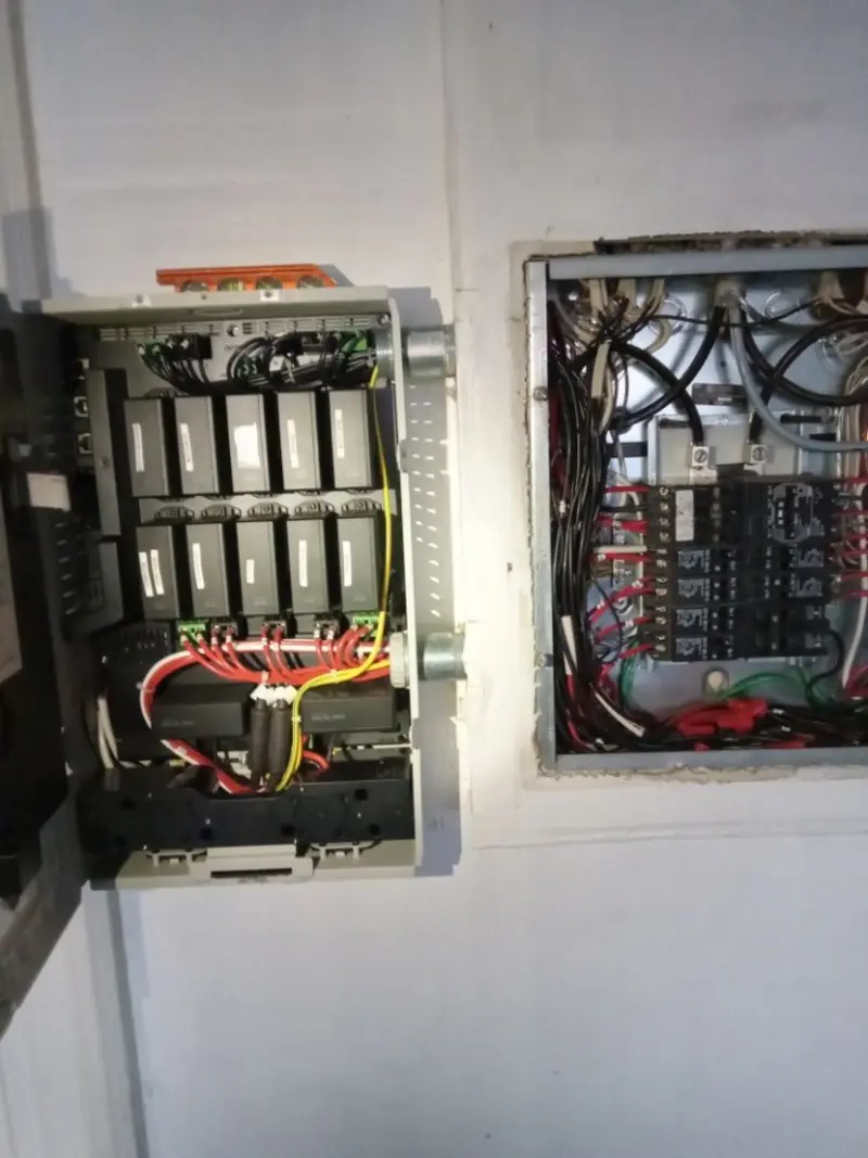 Electrical panel upgrade completed for Commercial Electrician Services in Pampa